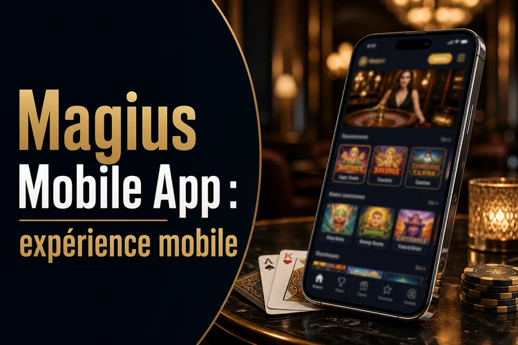 Magius Mobile App: l'expérience de jeu optimisée sur iOS et smartphones