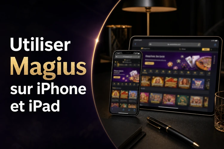 Utiliser la magius app ios sur iPhone et iPad