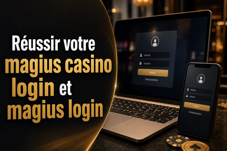 Réussir votre magius casino login et magius login