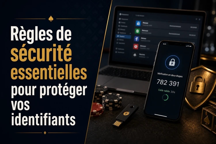 Règles de sécurité essentielles pour protéger vos identifiants