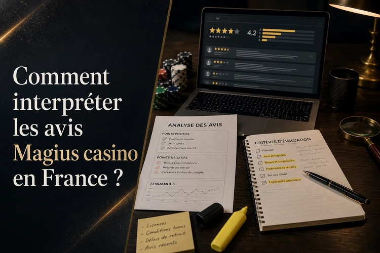 Comment interpréter les avis Magius casino en France ?