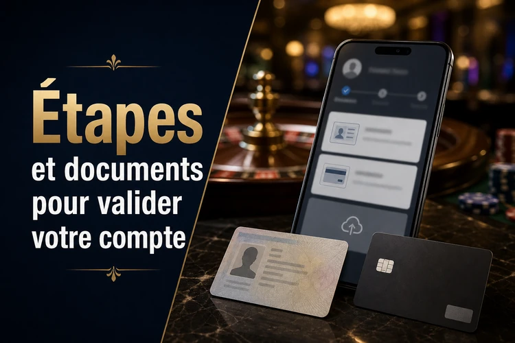 Les étapes et documents requis pour valider votre compte